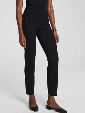 SPANX Ponte Slim Straight Pant - Black